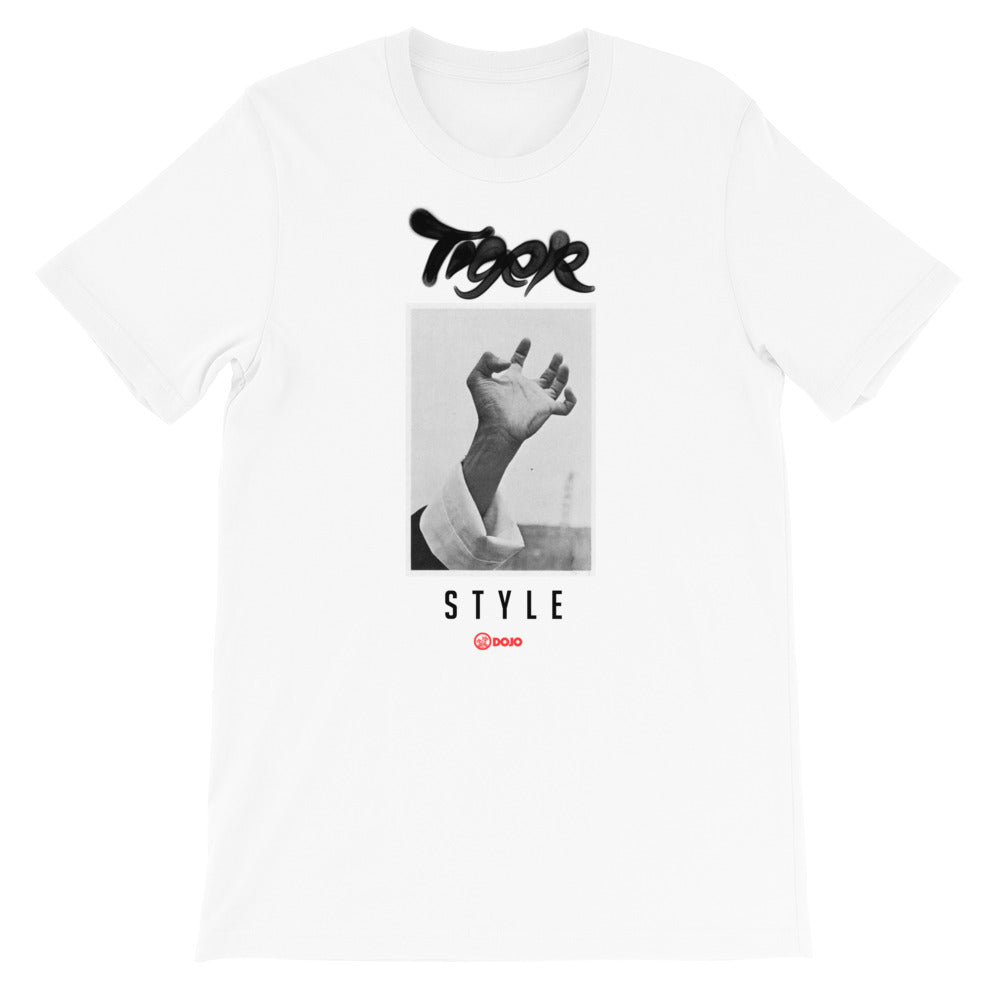 Tiger Hand Style T-Shirt - White